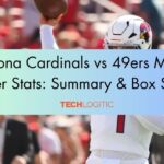 Arizona Cardinals vs 49ers Match Player Stats: Summary & Box Score